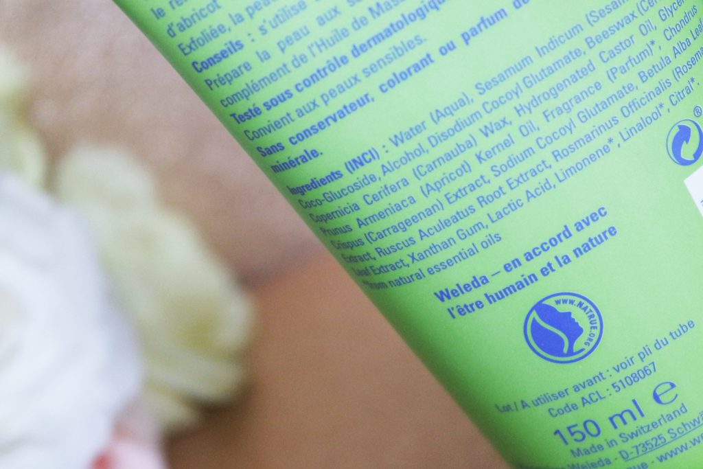 Weleda Crème Gommante