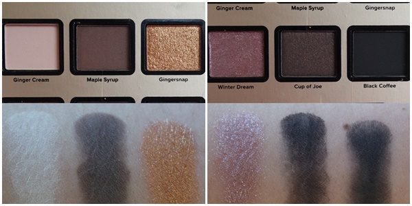 Gingerbread Cookies Grande Hotel Café Too Faced Swatch