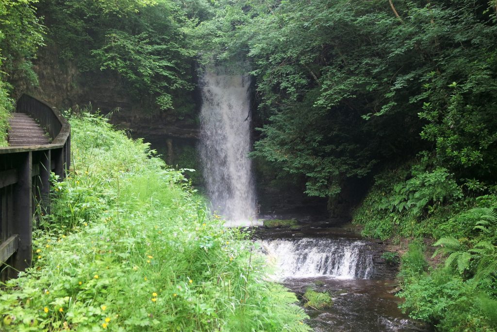 Glencar Waterfall, cascade Leitrim Irlande