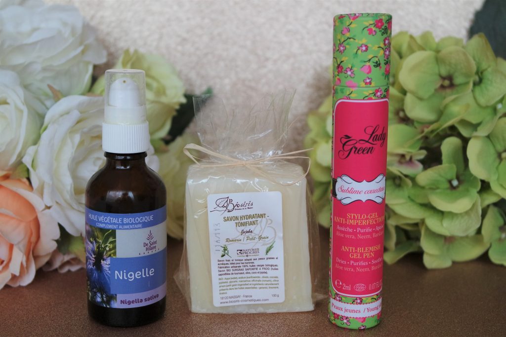 huile de nigelle savon jojoba lady green sublime correcteur