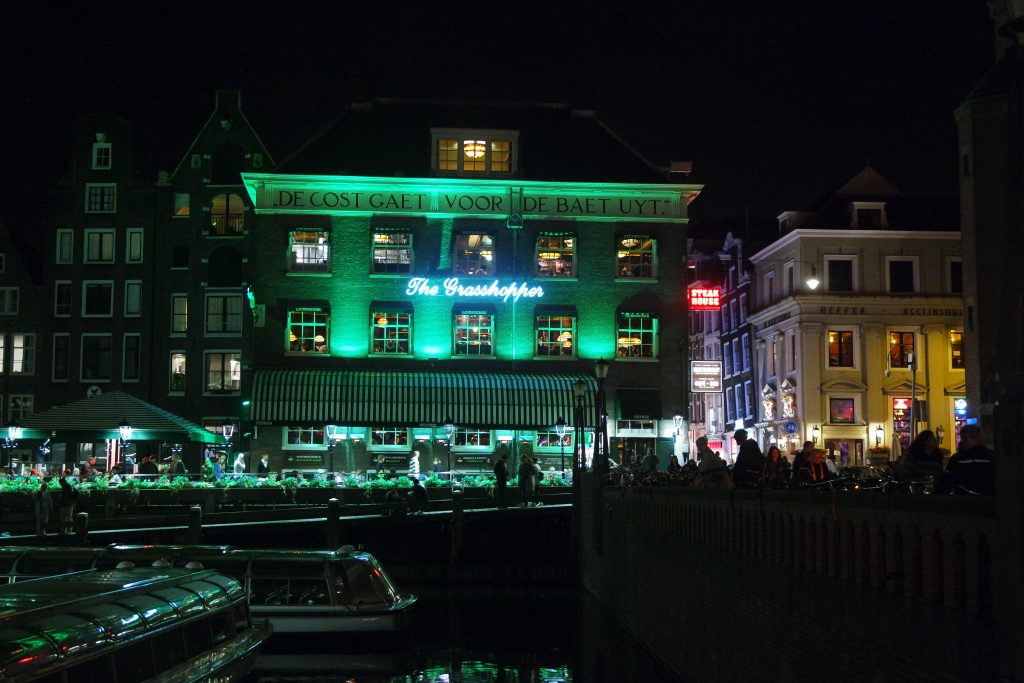 THE GRASSHOOPER RESTAURANT amsterdam pays bas