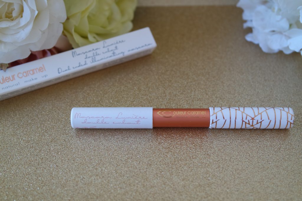 mascara lumiere double embout couleur caramel