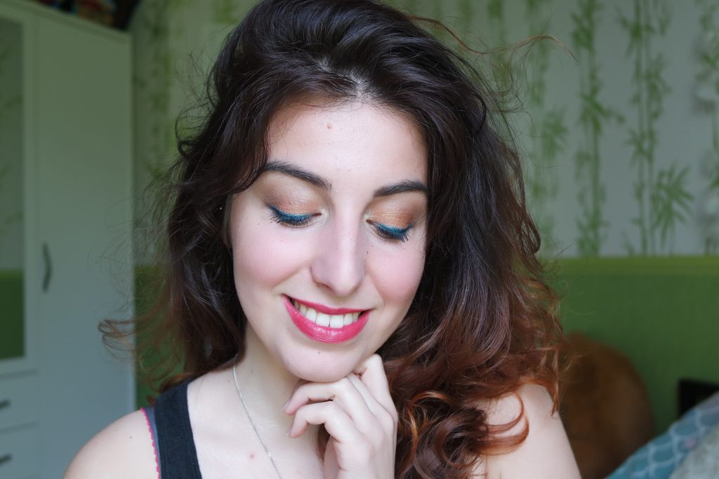 Monday Shadow Challenge Maquillage Bleu Azur