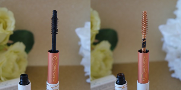 mascara double embout couleur caramel