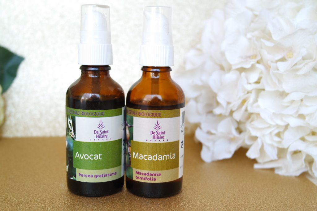 huile avocat huile macadamia