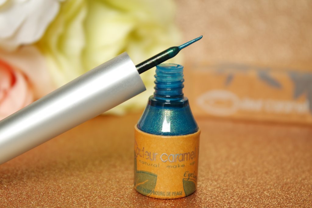 eye liner bio couleur caramel bleu