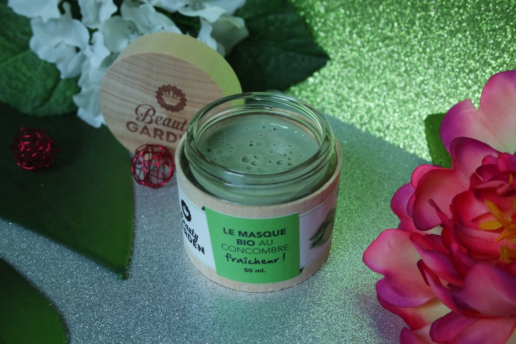 masque fraicheur beauty garden