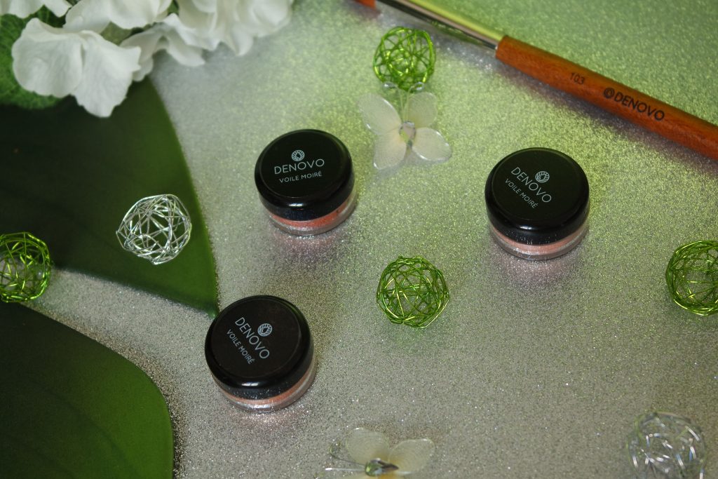 fards à paupière voile moiré denovo