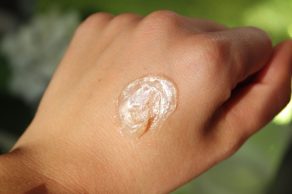 oléogelée démaquillante denovo texture