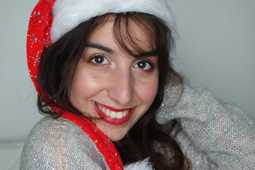 maquillage rouge et blanc rendez vous beauté noel