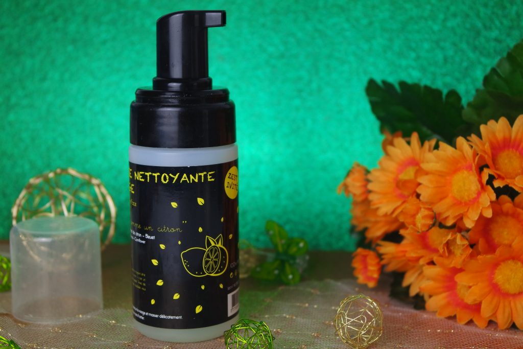 mousse nettoyante fg cosmetique soin naturel