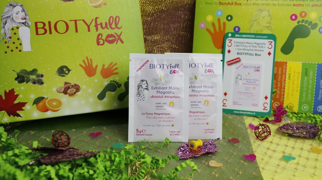 biotyfull box exfoliant magnetique revue