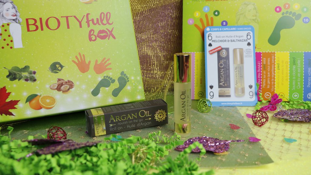 biotyfull box mars coup de pouce melchior balthazar roll on argan