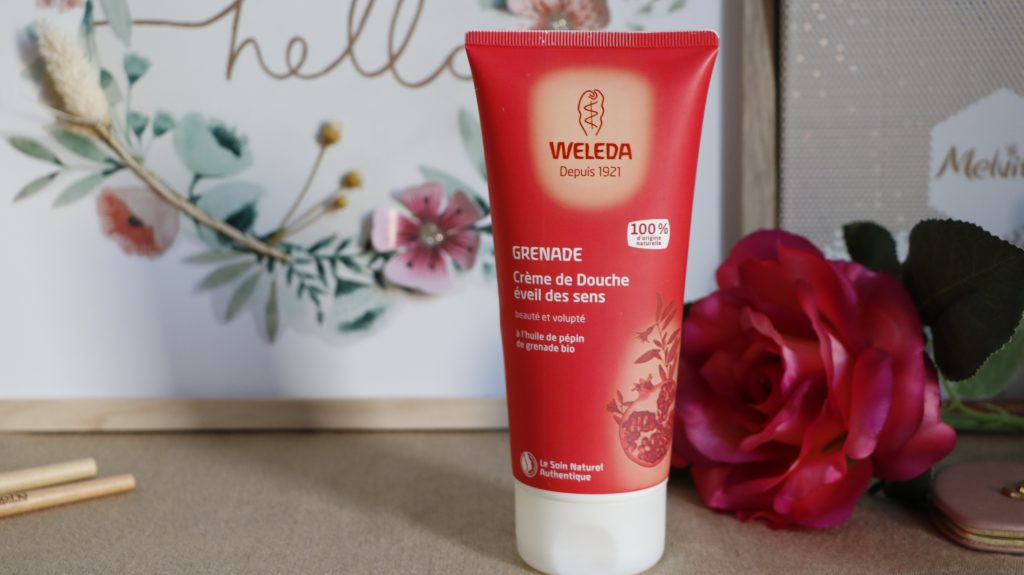 creme de douche weleda