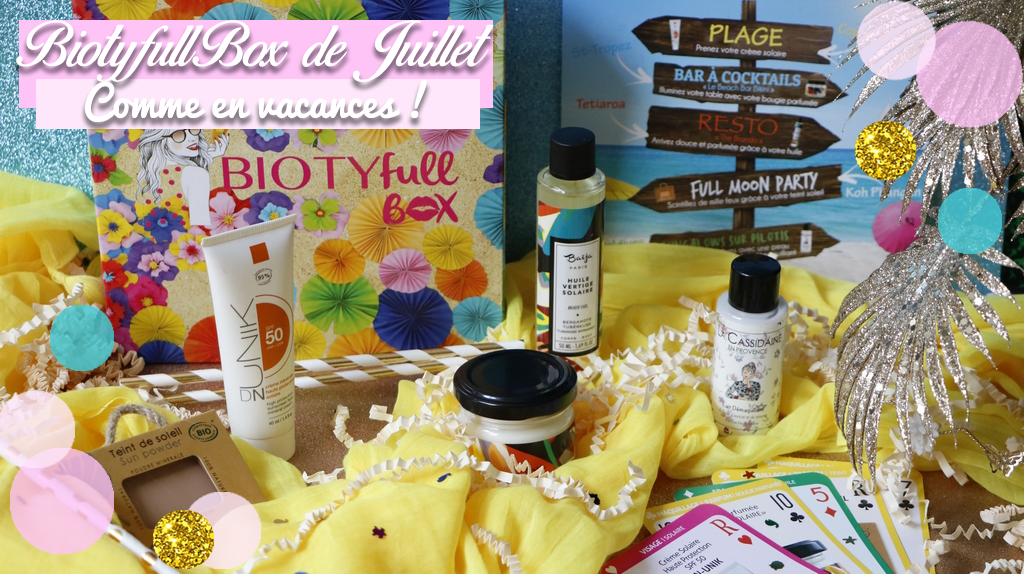 Biotyfull Box juillet 2018