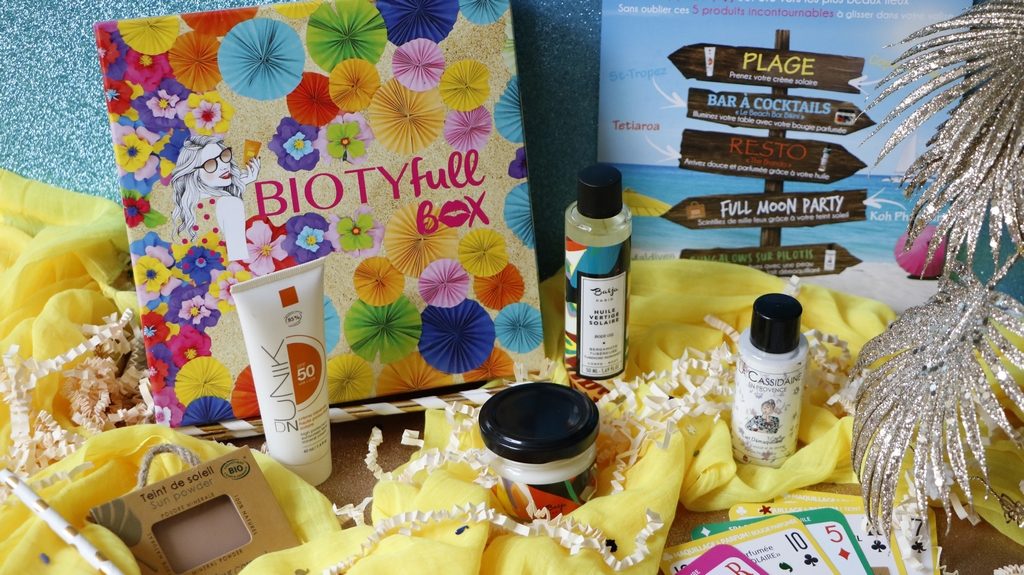Biotyfull Box juillet box beauté bio