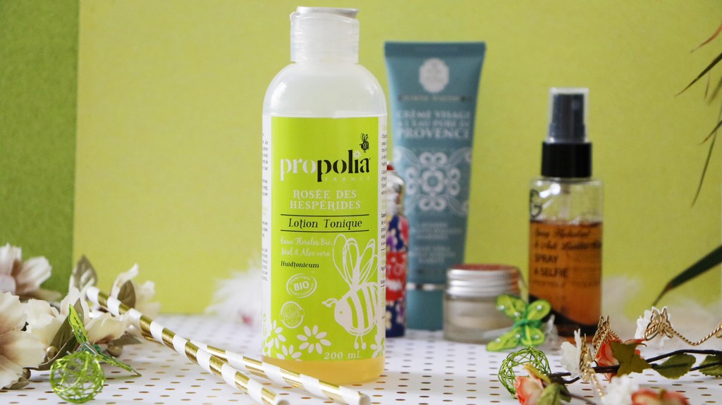 Lotion tonique Propolia routine visage bio 