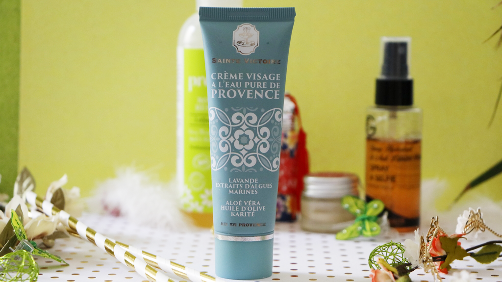 routine visage bio crème visage sainte victoire
