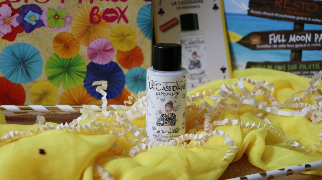 la cassidaine lait démaquillant biotyfull box