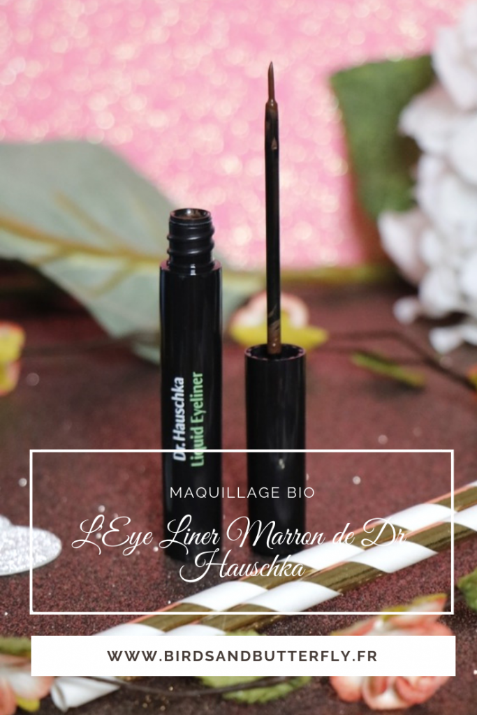 l'eyeliner bio marron de dr hauschka