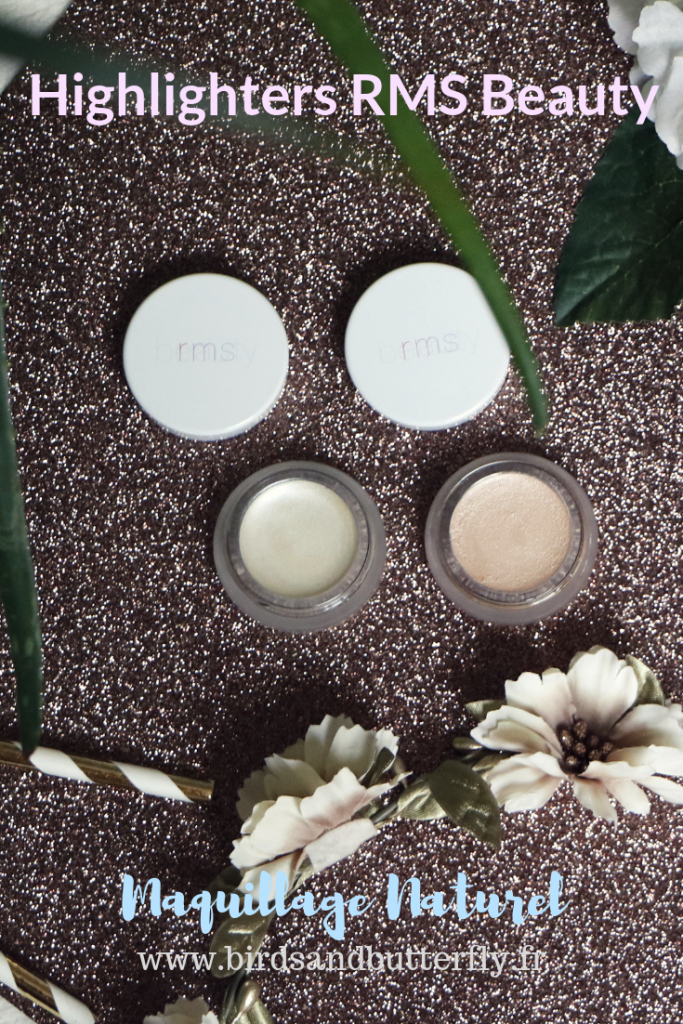 Découvrez ma revue sur les highlighters RMS Beauty Magic Luminizer et Living Luminizer