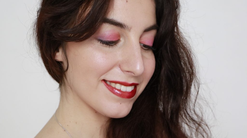 Maquillage bio automnal couleur caramel boho green makeup