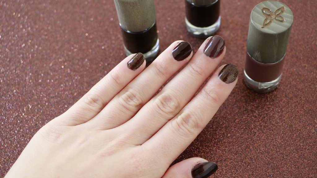 vernis boho green makeup collection rocks