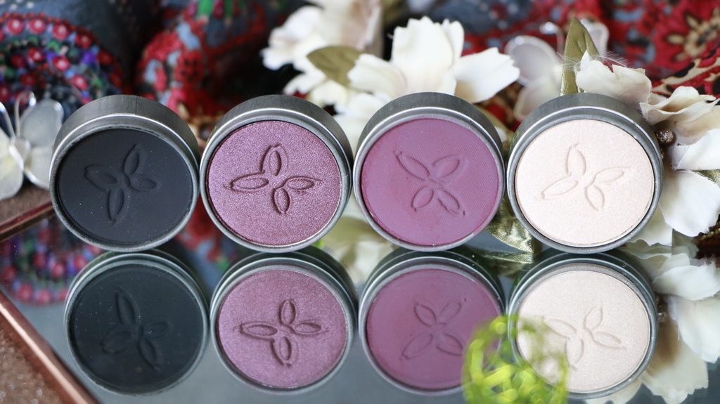 Fards à paupières boho green make up collection rocks