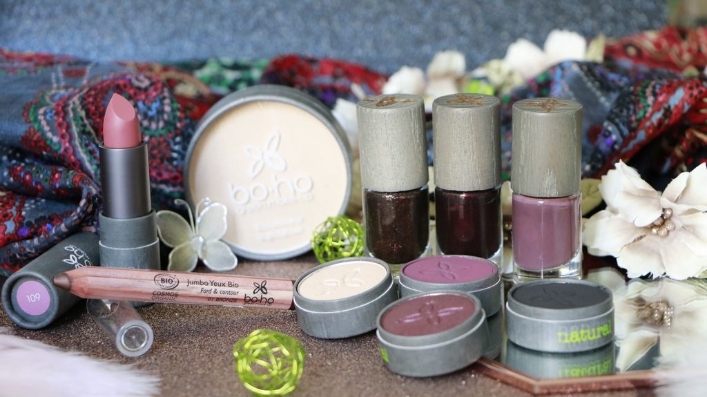 colletion rocks boho green make up maquillage bio