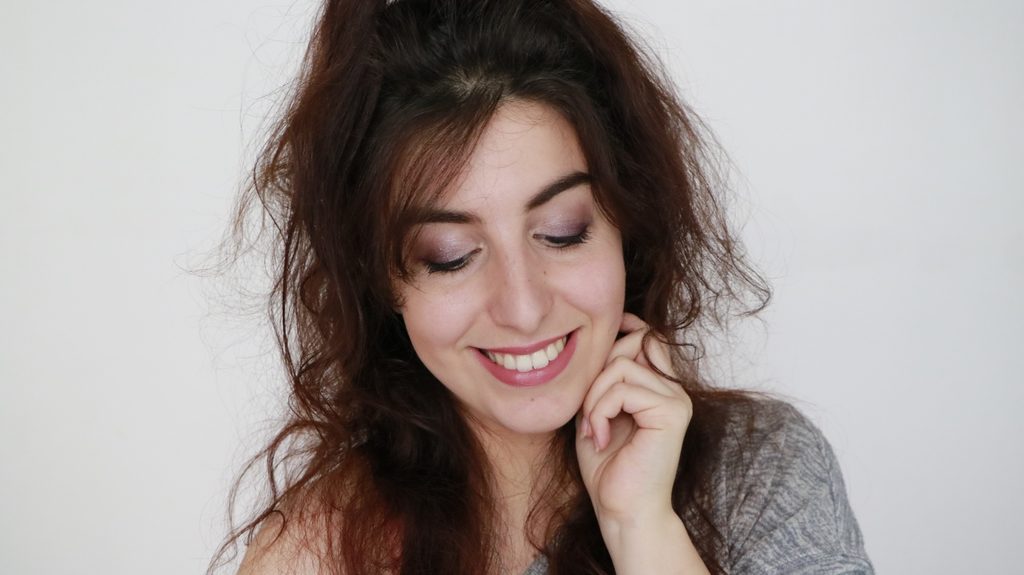 maquillage bio coloré violet nouveau