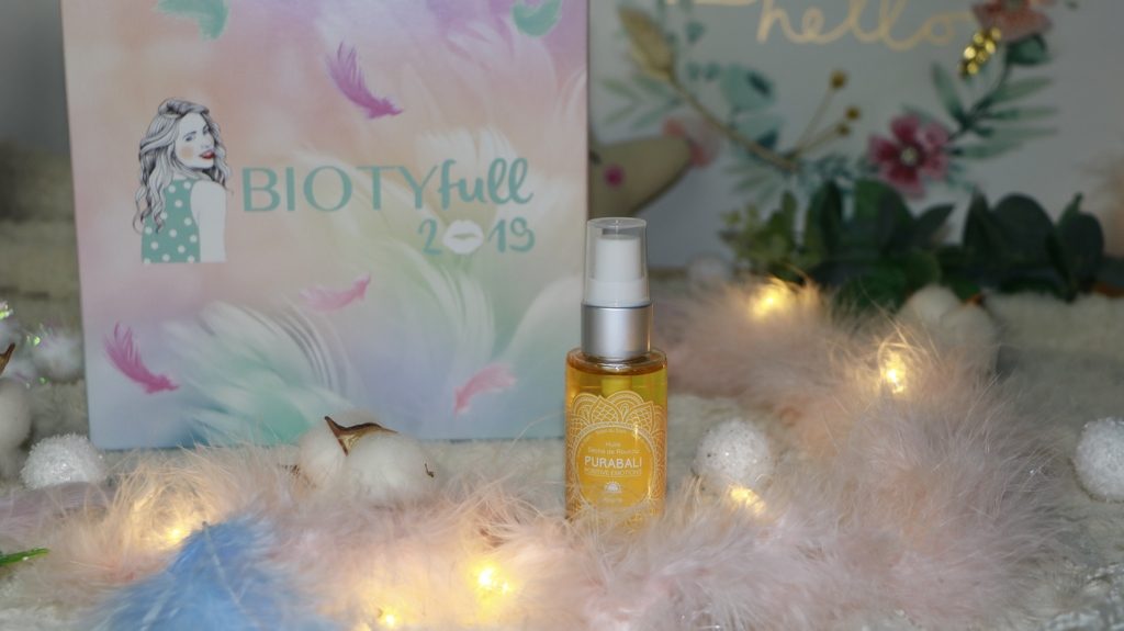 Pura Bali Huile seche roucou biotyfull box