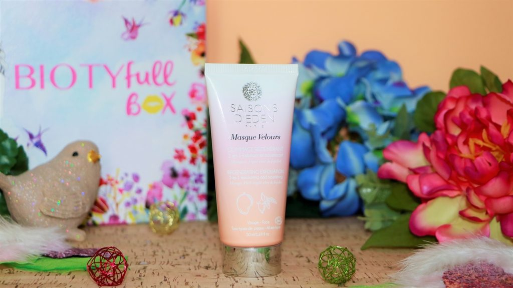 masque visage bio saisons d'eden