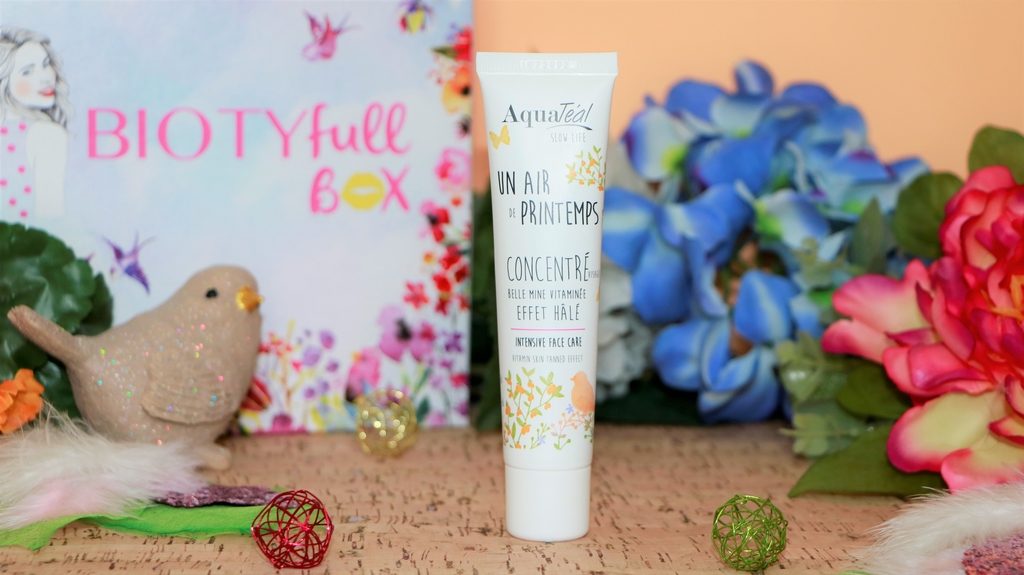 soin bonne mine naturel aquateal concentré