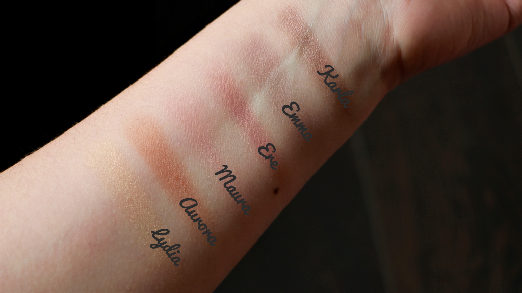 Swatch lovely palette ere perez