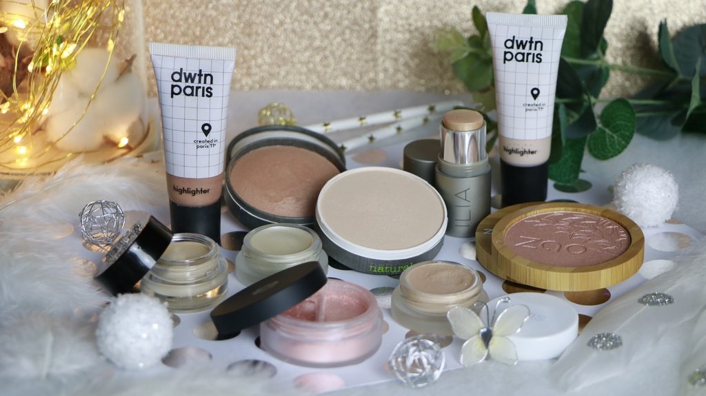 Highlighters bio boho green make up zao dwtn lily lolo ilia uoga uoga