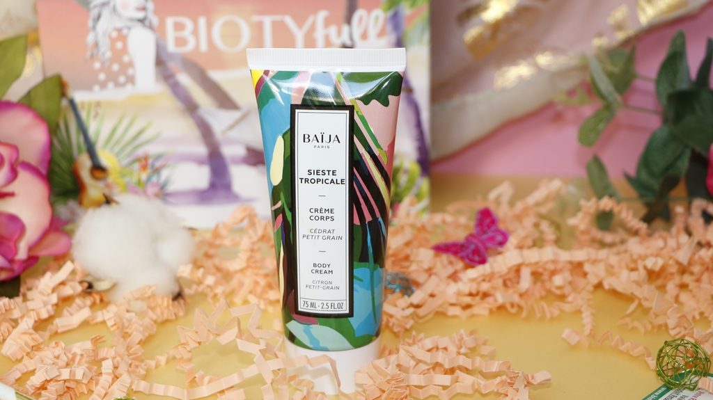 BAIJA nouveauté sieste tropicale biotyfull box de juin