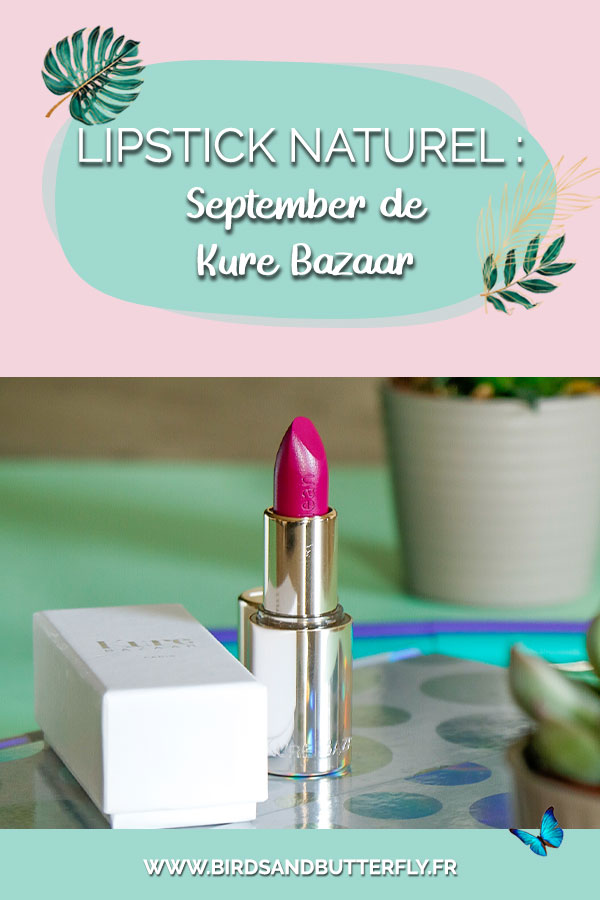 Mon-avis-sur-le-rouge-à-lèvre-naturel-september-de-Kure-Bazaar