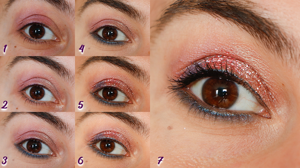 Etapes maquillage bio nouvel an